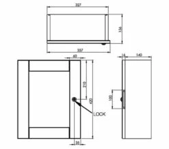 Roper Rhodes Medicab Lockable Single Door Wall Cabinet White 334mm - MED340 6 Roper Rhodes Medicab Lockable Single Door Wall Cabinet White 334mm - MED340 -UK Bathroom Products Sales 2024 M700 2021 11 30 10 3 52 699