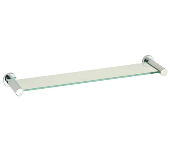 Roper Rhodes Minima 545mm Toughened Clear Glass Shelf 2 Roper Rhodes Minima 545mm Toughened Clear Glass Shelf - Image 2