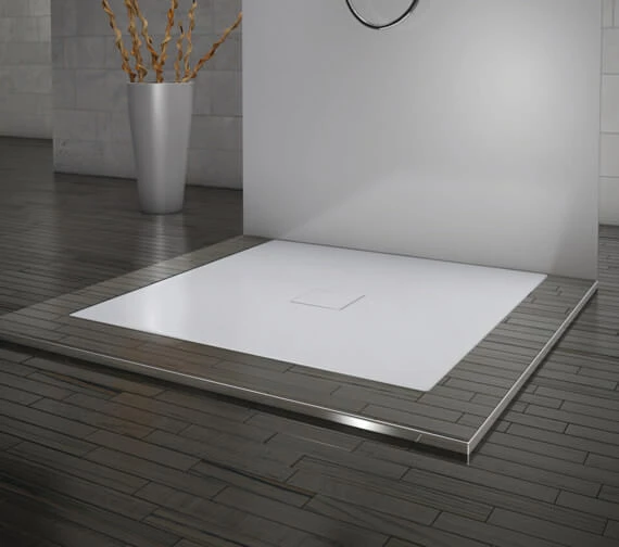 Kaldewei Avantgarde Conoflat 1700mm Rectangular Steel Shower Tray White 4 Kaldewei Avantgarde Conoflat 1700mm Rectangular Steel Shower Tray White - Image 4