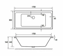 Joseph Miles Portland Beauforte Reinforced Double Ended Rectangular White Bath 11 Joseph Miles Portland Beauforte Reinforced Double Ended Rectangular White Bath -UK Bathroom Products Sales 2024 M700 2021 12 15 11 2 21 161 1