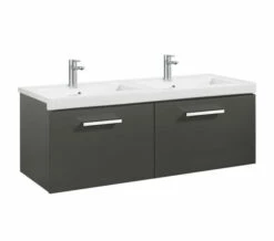 Roca Prisma Unik 2 Drawer Base Unit Textured Ash 1200 X 450mm With Basin -UK Bathroom Products Sales 2024 M700 2021 12 20 8 20 30 199