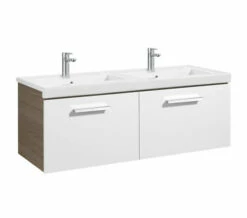 Roca Prisma Unik 2 Drawer Base Unit Textured Ash 1200 X 450mm With Basin -UK Bathroom Products Sales 2024 M700 2021 12 20 8 20 41 94