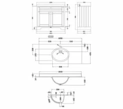 Hudson Reed Old London Floor Standing Vanity Unit And Basin With Marble Worktop -UK Bathroom Products Sales 2024 M700 2021 12 21 13 19 45 190