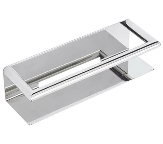 Roper Rhodes Idol Chrome Shower Shelf With Rail 2 Roper Rhodes Idol Chrome Shower Shelf With Rail - Image 2