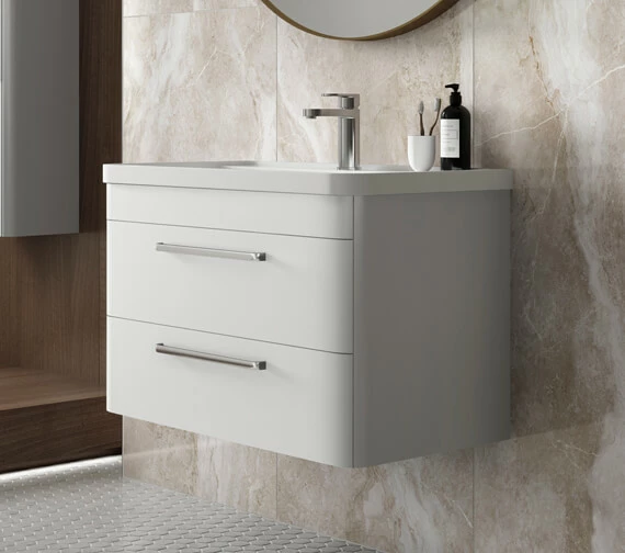 Hudson Reed Solar Wall Hung Vanity Unit And Basin 1 Hudson Reed Solar Wall Hung Vanity Unit And Basin