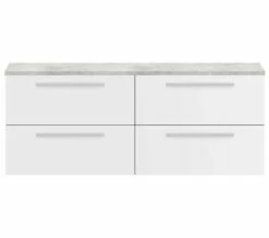 Hudson Reed Quartet 1440 X 510mm Wall Hung Cabinet