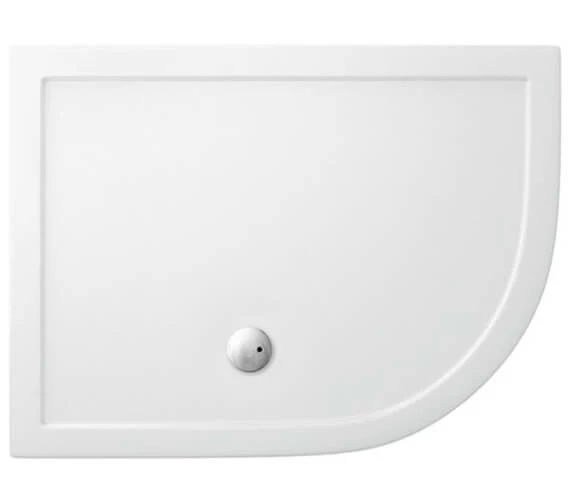 Crosswater Offset Quadrant 35mm Acrylic Shower Tray 1 Crosswater Offset Quadrant 35mm Acrylic Shower Tray