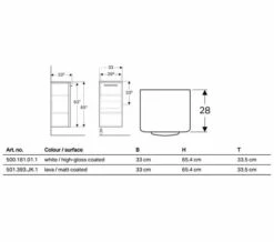 Geberit Selnova Square 330 X 335mm 1 Door Cabinet 7 Geberit Selnova Square 330 X 335mm 1 Door Cabinet -UK Bathroom Products Sales 2024 M700 2021 4 21 7 53 3 674
