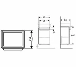 Geberit Selnova Compact 400 X 340mm One Door Cabinet And Service Space 6 Geberit Selnova Compact 400 X 340mm One Door Cabinet And Service Space -UK Bathroom Products Sales 2024 M700 2021 4 24 8 18 37 576