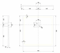 Merlyn TrueStone Square 900 X 900mm Shower Tray With Waste - Slate Black 7 Merlyn TrueStone Square 900 X 900mm Shower Tray With Waste - Slate Black -UK Bathroom Products Sales 2024 M700 2021 6 7 12 56 44 533