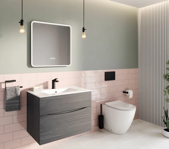 Crosswater Glide II Wall Hung Double Drawer Bathroom Unit 10 Crosswater Glide II Wall Hung Double Drawer Bathroom Unit - Image 10