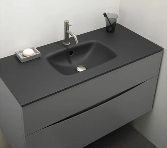 Crosswater Glide II Wall Hung Double Drawer Bathroom Unit 12 Crosswater Glide II Wall Hung Double Drawer Bathroom Unit - Image 12