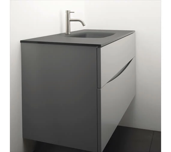 Crosswater Glide II Wall Hung Double Drawer Bathroom Unit 13 Crosswater Glide II Wall Hung Double Drawer Bathroom Unit - Image 13