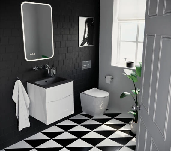 Crosswater Glide II Wall Hung Double Drawer Bathroom Unit 16 Crosswater Glide II Wall Hung Double Drawer Bathroom Unit - Image 16