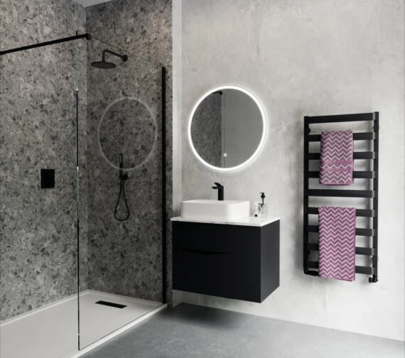 Crosswater Glide II Wall Hung Double Drawer Bathroom Unit 18 Crosswater Glide II Wall Hung Double Drawer Bathroom Unit - Image 18