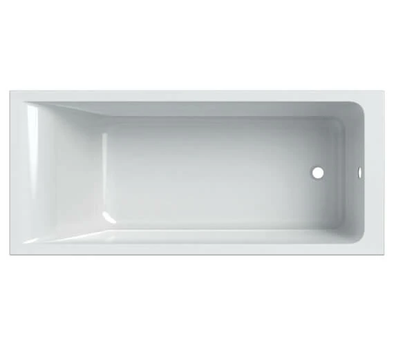 Geberit Renova Plan Rectangular Single Ended Acrylic Bath White With Feet 7 Geberit Renova Plan Rectangular Single Ended Acrylic Bath White With Feet - Image 7