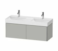 Duravit XSquare 1184 X 460mm Wall-Hung White Matt Vanity Unit With 2-Pull-Out Compartments -UK Bathroom Products Sales 2024 M700 2021 8 3 15 16 30 698