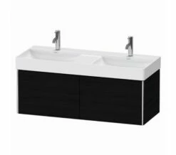 Duravit XSquare 1184 X 460mm Wall-Hung White Matt Vanity Unit With 2-Pull-Out Compartments -UK Bathroom Products Sales 2024 M700 2021 8 3 15 16 56 583