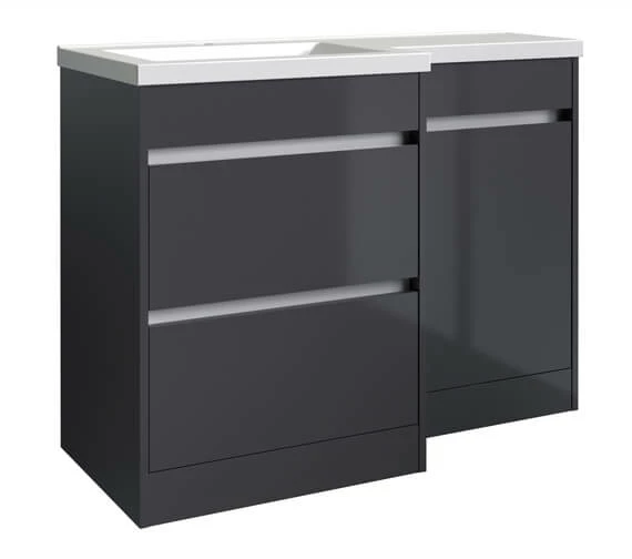 Kartell K-Vit City 2 Drawer L-Shaped Furniture Set 3 Kartell K-Vit City 2 Drawer L-Shaped Furniture Set - Image 3