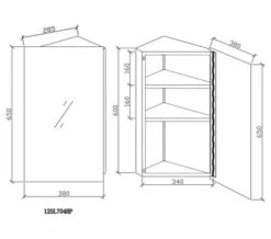 RAK Riva Stainless Steel Single Corner Cabinet With Mirrored Door 380 X 650mm 4 RAK Riva Stainless Steel Single Corner Cabinet With Mirrored Door 380 X 650mm -UK Bathroom Products Sales 2024 M700 2022 1 19 7 30 9 673