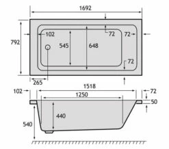 Carron Quantum 5mm Top-Quality Single Ended White Acrylic Bath 1700 X 800mm 4 Carron Quantum 5mm Top-Quality Single Ended White Acrylic Bath 1700 X 800mm -UK Bathroom Products Sales 2024 M700 2022 1 6 10 46 23 273