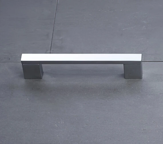 Roper Rhodes Modern Square Chrome Grab Bar 3 Roper Rhodes Modern Square Chrome Grab Bar - Image 3