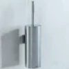 Roca Victoria Contemporary Wall Mounted Toilet Brush And Holder 90 X 113mm