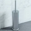 Smedbo Outline Free Standing Polished Chrome Toilet Brush And Holder