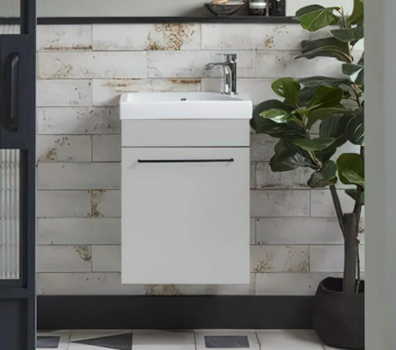 Roper Rhodes Esta 445 X 575mm Wall Mounted Single Door Cloakroom Vanity Unit 1 Roper Rhodes Esta 445 X 575mm Wall Mounted Single Door Cloakroom Vanity Unit