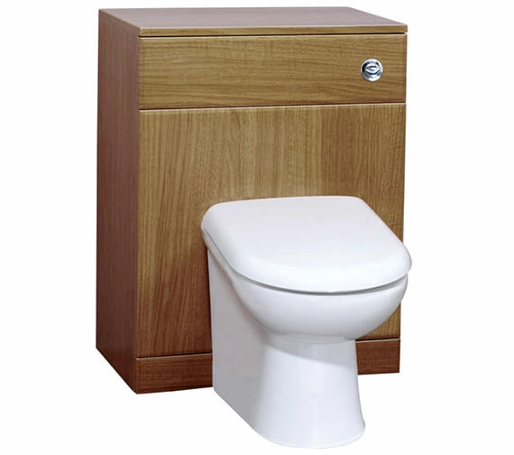 Essential Gem 535 X 766mm Calvados Back-To-Wall WC Unit 2 Essential Gem 535 X 766mm Calvados Back-To-Wall WC Unit - Image 2