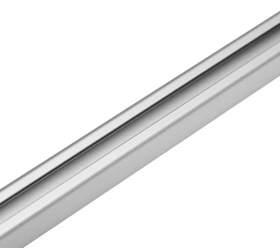Croydex Professional Profile 400 Straight Silver Shower Rail 8 Croydex Professional Profile 400 Straight Silver Shower Rail - Image 8