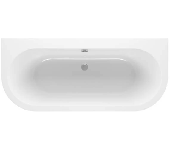 Joseph Miles Osric 1700 X 750mm Back-To-Wall Double Ended Bath 2 Joseph Miles Osric 1700 X 750mm Back-To-Wall Double Ended Bath - Image 2