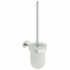 Vado Life Wall Mounted Chrome Toilet Brush And Holder