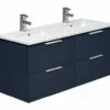 Essential Dakota 1205mm 4 Drawer Wall Hung Unit And Basin