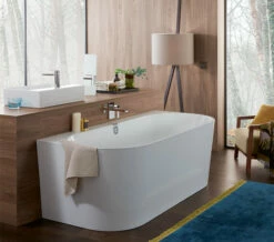Villeroy & Boch Villeroy And Boch Oberon 2.0 Back To Wall 1800 X 800mm Double Ended Bath -UK Bathroom Products Sales 2024 M700 2022 12 28 9 4 12 518
