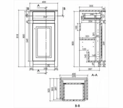 Joseph Miles Classica 400mm Wide Floor Standing Side Cabinet With Drawer 10 Joseph Miles Classica 400mm Wide Floor Standing Side Cabinet With Drawer -UK Bathroom Products Sales 2024 M700 2022 2 23 9 7 25 202