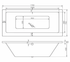 Joseph Miles Tuscany 1700mm Double Ended Whirlpool Bath 11 Joseph Miles Tuscany 1700mm Double Ended Whirlpool Bath -UK Bathroom Products Sales 2024 M700 2022 2 24 12 58 58 40