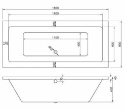Joseph Miles Tuscany 1800 X 800mm Double Ended Whirlpool Bath 5 Joseph Miles Tuscany 1800 X 800mm Double Ended Whirlpool Bath -UK Bathroom Products Sales 2024 M700 2022 2 24 14 38 8 587