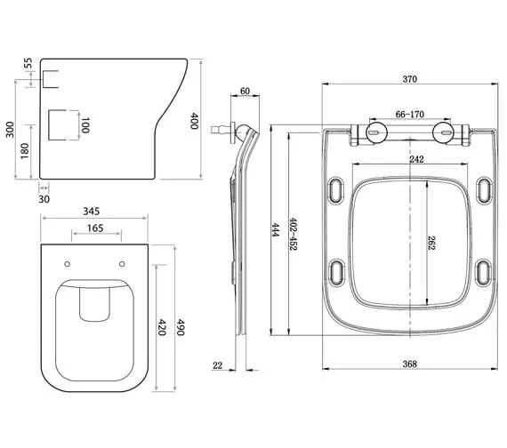 Joseph Miles Lili 900mm Furniture Pack 4 Joseph Miles Lili 900mm Furniture Pack - Image 4