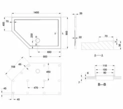 Britton Zamori Offset Pentangle White Shower Tray -UK Bathroom Products Sales 2024 M700 2022 3 10 12 59 33 704