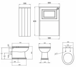 Silverdale Back To Wall Unit With Victorian Pan And Concealed Cistern 3 Silverdale Back To Wall Unit With Victorian Pan And Concealed Cistern -UK Bathroom Products Sales 2024 M700 2022 3 2 7 25 31 453