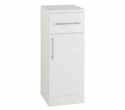 Kartell K-Vit Impakt Floor Standing 830mm High One Door And Drawer Base Unit