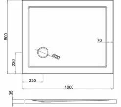 Britton Zamori Rectangle White Corner Waste Shower Tray 19 Britton Zamori Rectangle White Corner Waste Shower Tray -UK Bathroom Products Sales 2024 M700 2022 3 9 7 44 59 443