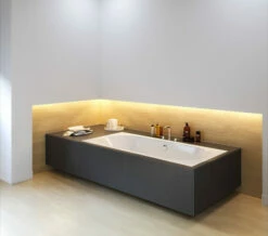 Joseph Miles Biscay Double Ended Straight Edge 5mm Acrylic White Bath -UK Bathroom Products Sales 2024 M700 2022 4 19 11 20 18 272