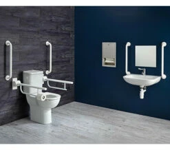 Armitage Shanks Doc M Contour 21+ Peninsular Care Pack - LABC Approved