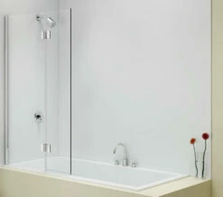 Merlyn MB7 Two Panel Hinged Bath Screen
