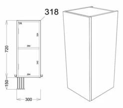 Joseph Miles Twain 300mm Wide 1 Door Floor Standing Base Unit 11 Joseph Miles Twain 300mm Wide 1 Door Floor Standing Base Unit -UK Bathroom Products Sales 2024 M700 2022 5 21 11 37 15 844