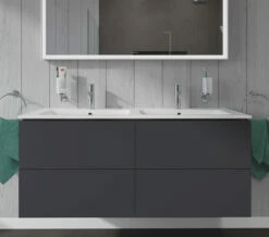 Duravit L-Cube 1290mm Wide 4 Drawers Wall Mounted Vanity Unit For Me-By-Starck Basin 19 Duravit L-Cube 1290mm Wide 4 Drawers Wall Mounted Vanity Unit For Me-By-Starck Basin -UK Bathroom Products Sales 2024 M700 2022 6 10 12 54 12 734