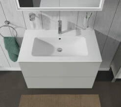 Duravit L-Cube Wall Mounted 2 Drawer Vanity Unit For Me-By-Starck Basin -UK Bathroom Products Sales 2024 M700 2022 6 10 14 35 54 907