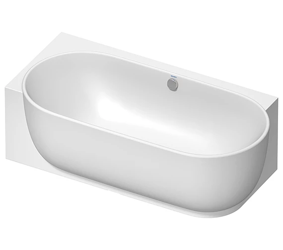 Duravit Luv 1850 X 950mm Corner Left Bathtub 4 Duravit Luv 1850 X 950mm Corner Left Bathtub - Image 4